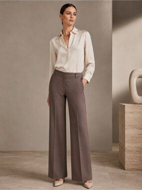 AKRIS PUNTO DESIGNER LUXURY TROUSER SUIT PANTS SZ 12